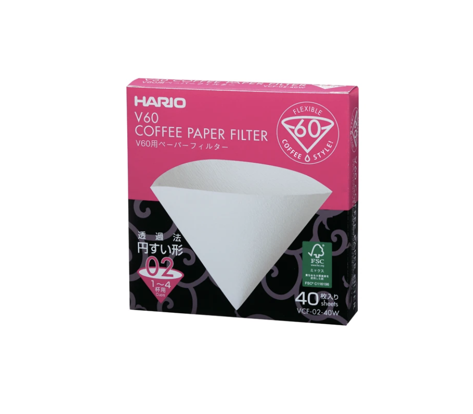 HARIO V60 PAPER FILTER 01 40 SHEETS